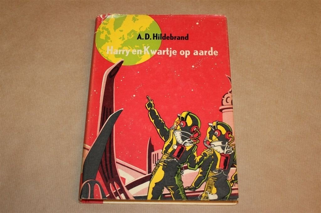 Harry en Kwartje in de Ruimte — Hildebrand, M. Toonder 1962, Ophalen of Verzenden, Gelezen