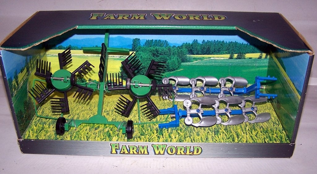 Farm World 2 modellen landbouw. Nieuw in verpakking., Ophalen of Verzenden, Nieuw, Tractor of Landbouw, Overige merken