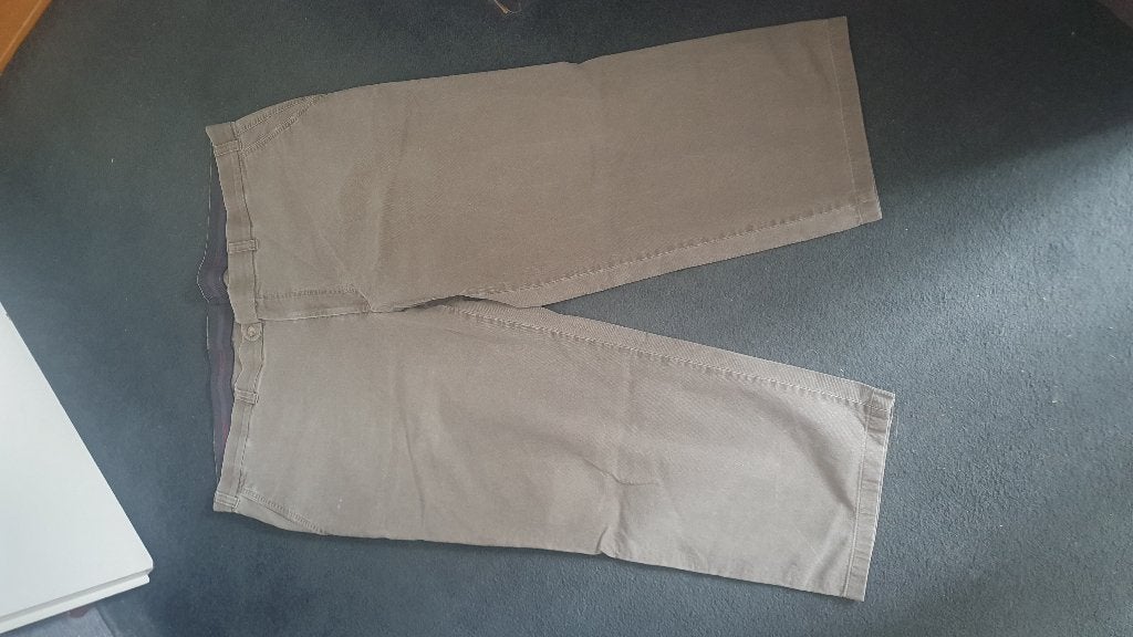 Broek com4 maat  31, Ophalen of Verzenden, Gedragen, Bruin, Broek of Spijkerbroek