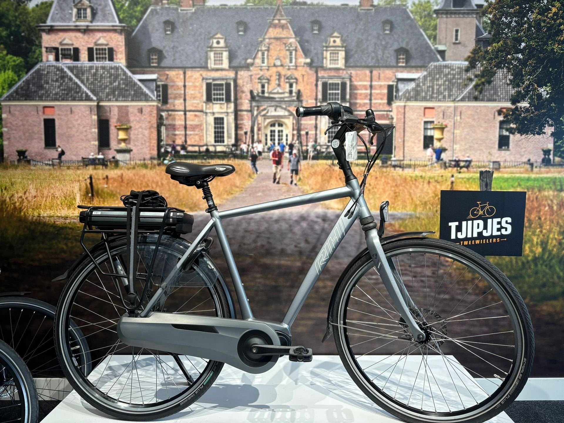 RIH Omega E-bike | 57 cm | Elektrische herenfiets Setje, Fietsen en Brommers, Elektrische fietsen, Overige merken, Gebruikt, -