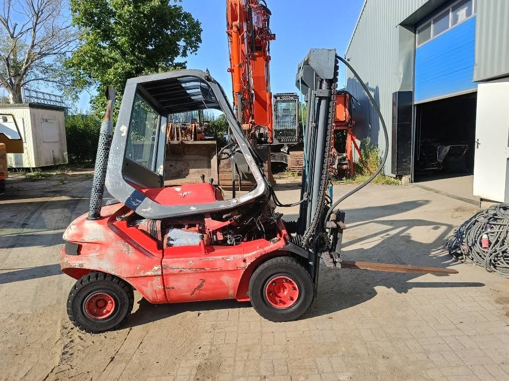 Linde H 25 D heftruck forklift stapler (bj 1990), Diesel, Heftruck, Linde