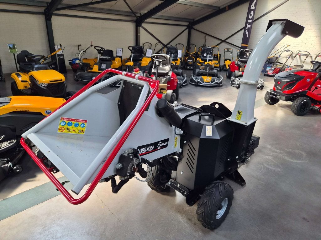 JCC Demo! Lumag HC-15-H hakselaar met hydraulische invoer!, Tuin en Terras, Hakselaars, Benzine, Lijsterstraat 41, Lumag, Zo goed als nieuw