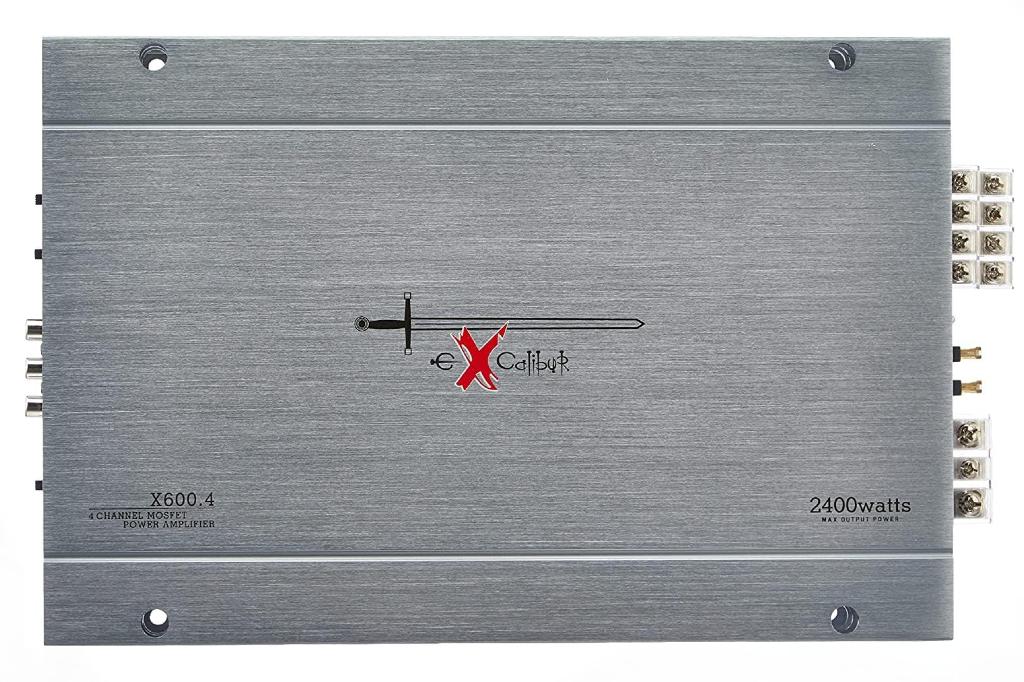 Excalibur X600.4 Brugbare 4-Kanaals Versterker (360Wrms)..., Auto diversen, Gebruikt, ., Ophalen of Verzenden, .