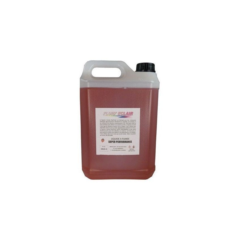 MATECLAIR Super Performance Rookvloeistof 5L Aardbei, Geluidgestuurd, Rookmachine, ,, Nieuw