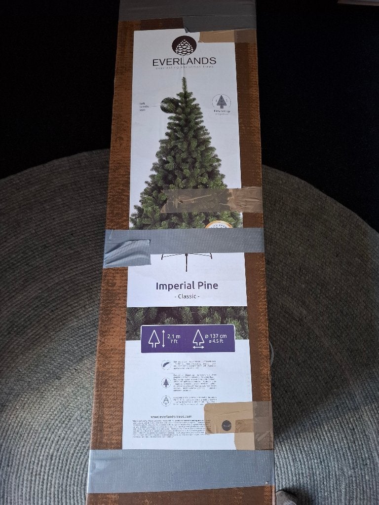 Everlands imperial pine 9680313 kunstkerstboom, Ophalen, Zo goed als nieuw
