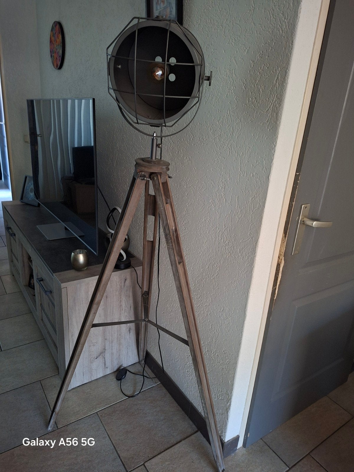 staande lamp, Huis en Inrichting, Lampen | Vloerlampen, Ophalen, 150 tot 200 cm