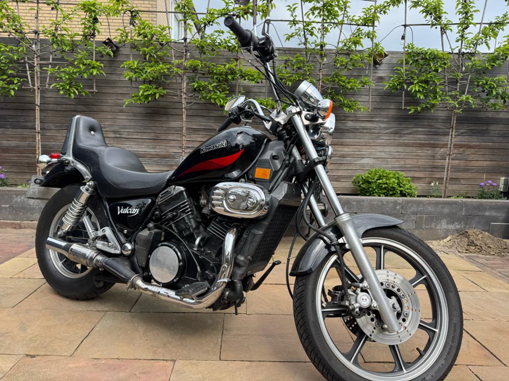 Kawasaki Vulcan 750 Oldtimer - Belastingvrij met 45.000 km, 750 cc, Cardan-aandrijving, 4 cilinders, Gebruikt