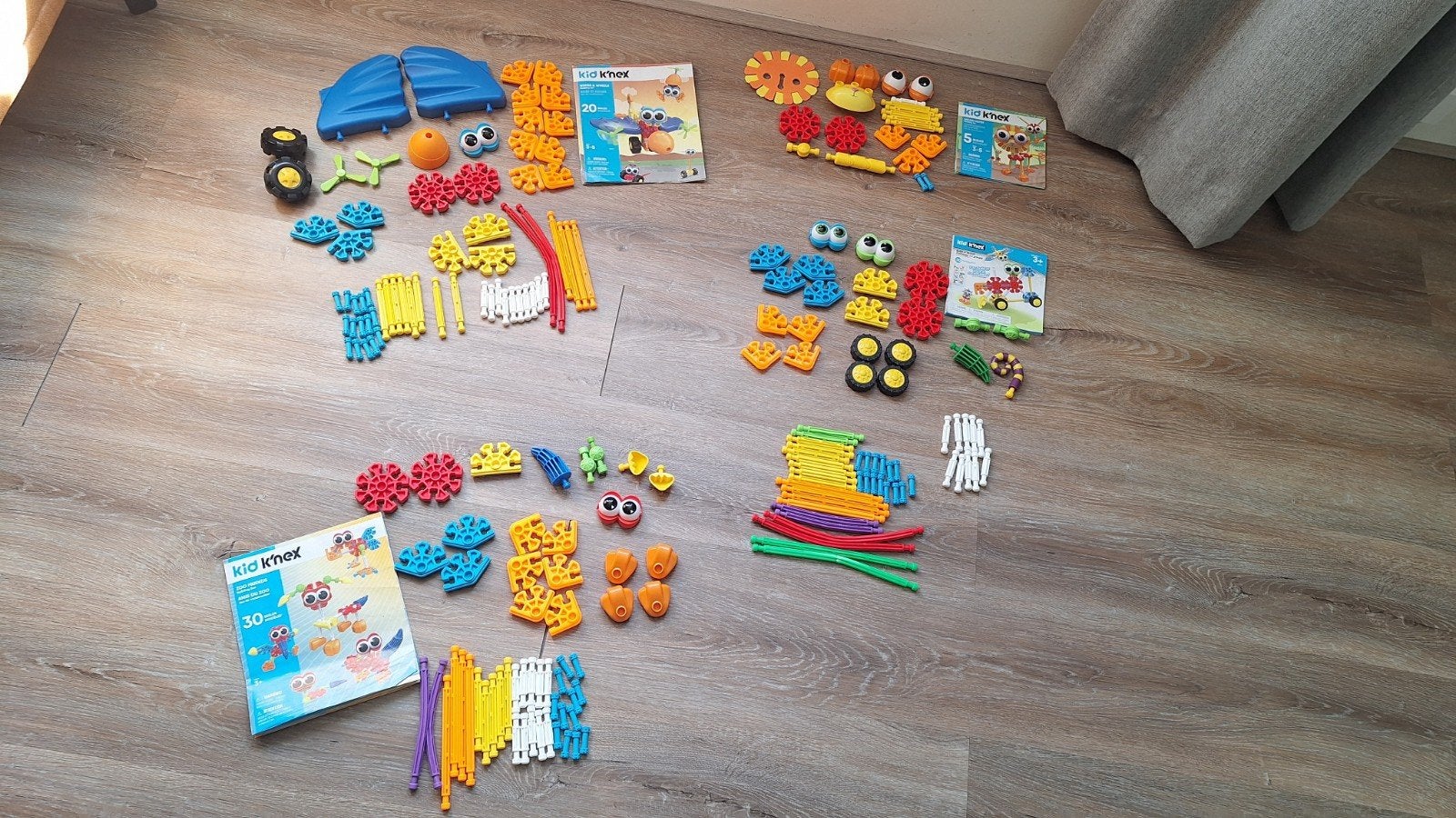 4 setje Kid k'nex, Ophalen of Verzenden, Zo goed als nieuw, K'nex