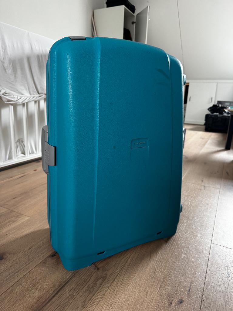 Samsonite koffer, Sieraden, Tassen en Uiterlijk, Koffers, Wieltjes, Gebruikt, Hard kunststof, Ophalen of Verzenden