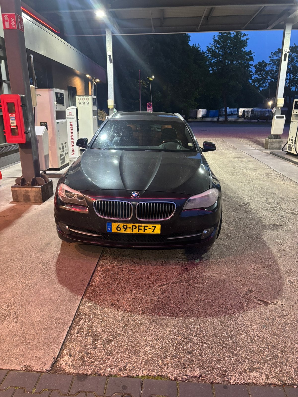 BMW 5-Serie 528I Touring 190KW Aut8 2011 Grijs, Auto's, Achterwielaandrijving, 2996 cc, Origineel Nederlands, Stationwagon