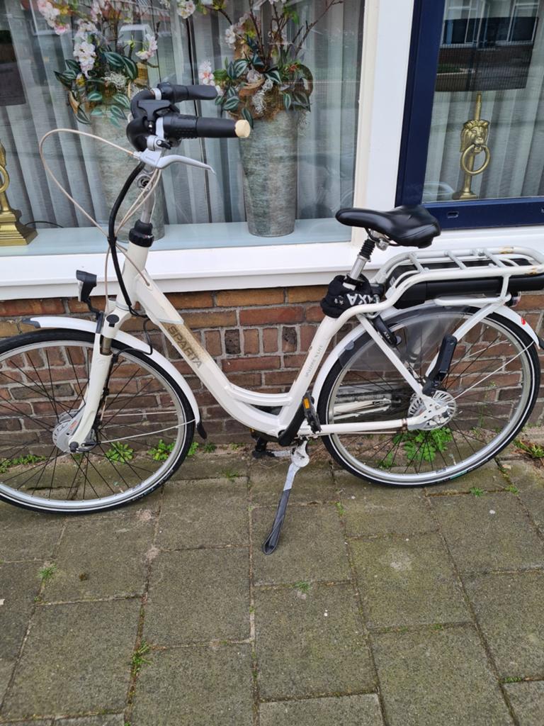 Sparta E-bike - Damesfiets - Wit, Fietsen en Brommers, Elektrische fietsen, Gebruikt, Sparta, 51 tot 55 cm, 30 tot 50 km per accu