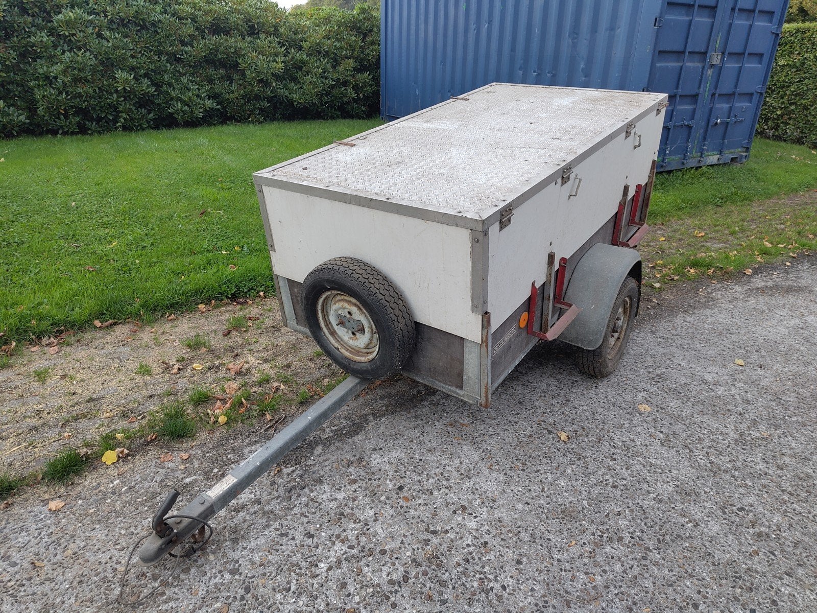 Afgesloten aanhangwagen/aanhanger met klep, Auto diversen, Ophalen