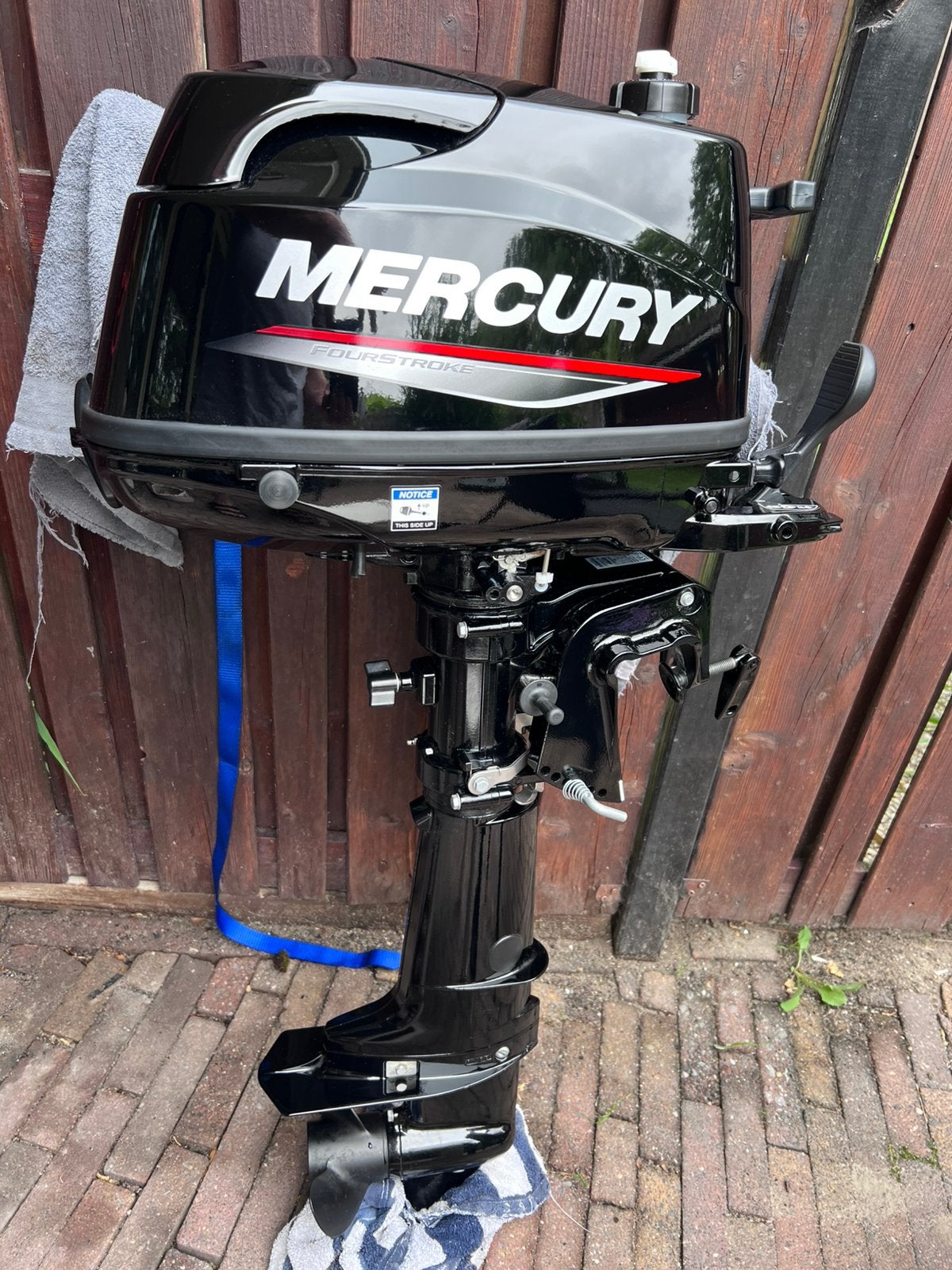 Mercury 6 pk 4 takt kortstaart zgan, Ophalen, Gebruikt, Overige typen, Motorboot