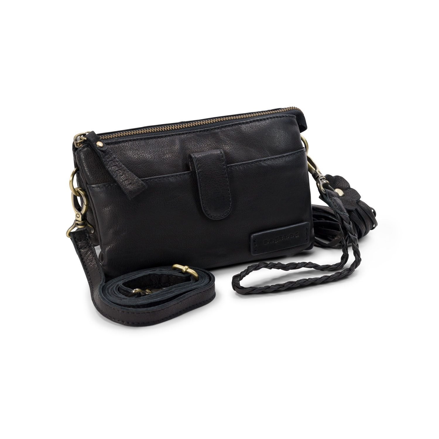 Bag2Bag leren tas model Dover, Sieraden, Tassen en Uiterlijk, Tassen | Schoudertassen, Ophalen of Verzenden, Nieuw, Leer