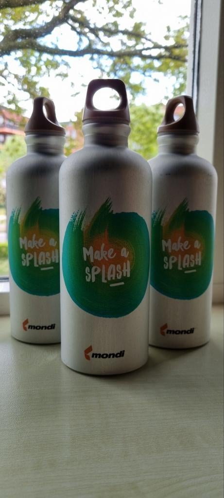 3 Nieuwe SIGG Aluminium Drinkfles 0,6 liter - € 25,00, Ophalen of Verzenden, Nieuw, Flesje(s), Overige merken