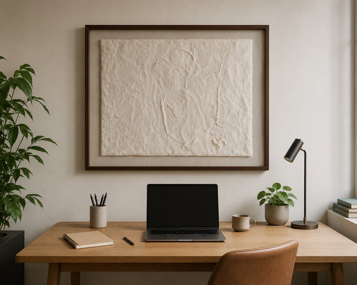 Akoestisch wol gevild wandkleed ‘Stilte’’, Huis en Inrichting, Nieuw, 74 cm, Ophalen of Verzenden, 93 cm