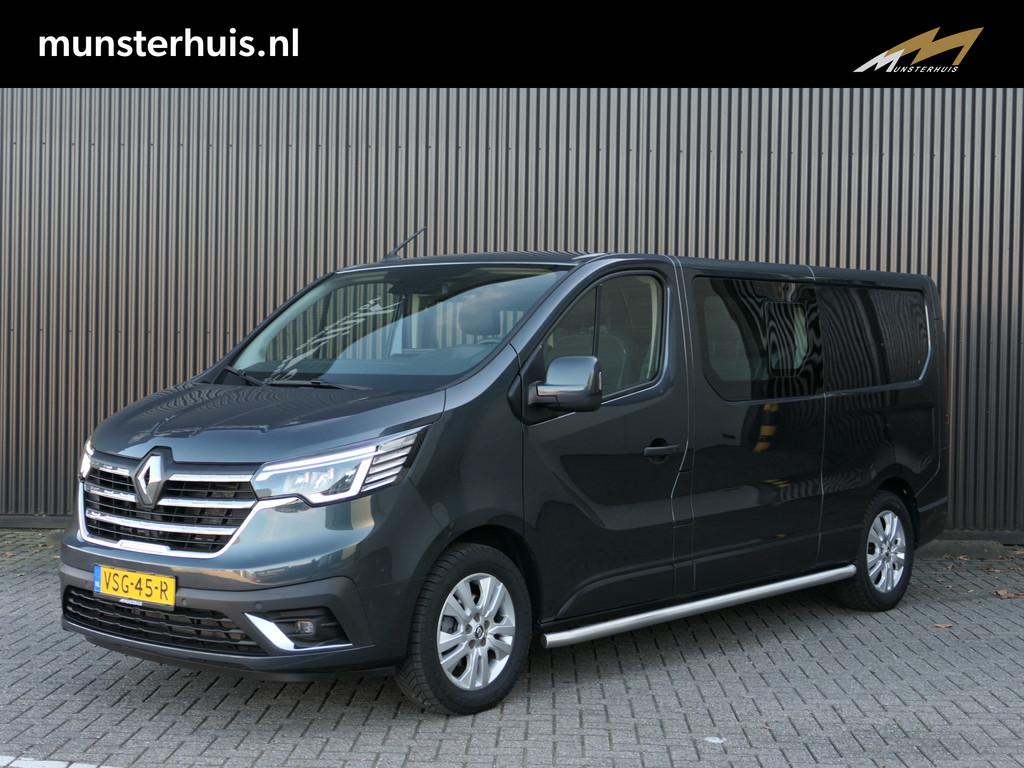 Renault Trafic 2.0 dCi 170 T29 L2H1 DC Luxe - AUTOMAAT - All, Auto's, Bestelauto's, Stof, Gebruikt, 4 cilinders, 1961 kg
