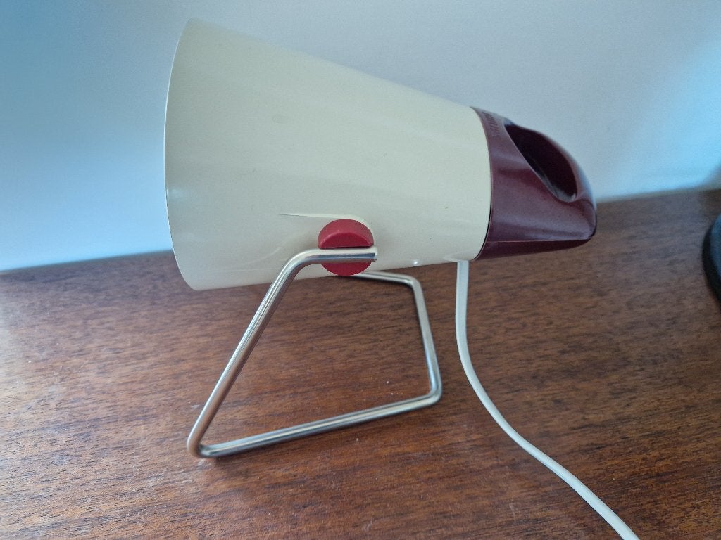 Vintage Philips Infraphil Design warmteLamp 1970, Zo goed als nieuw, Philips, Design, E27 (groot)