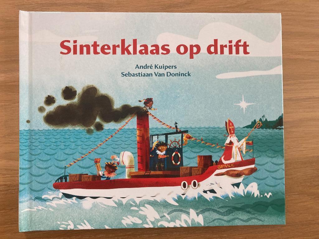 sinterklaas boek, sinterklaas op drift, Diversen, Sinterklaas, Ophalen of Verzenden, Zo goed als nieuw