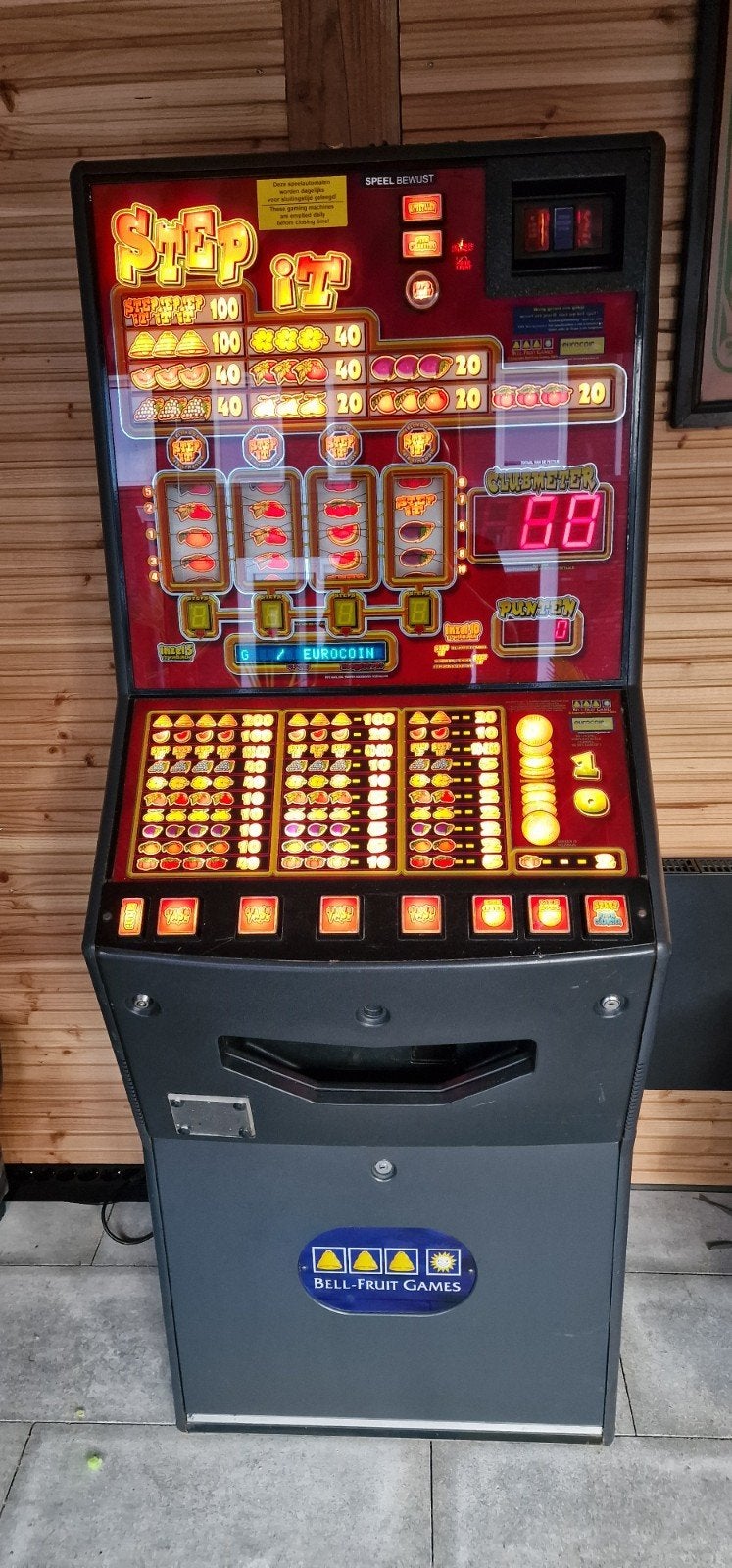 Bell-Fruit Games 'Step It' fruitautomaat - Eurocoin, Euro, Ophalen of Verzenden, Gebruikt