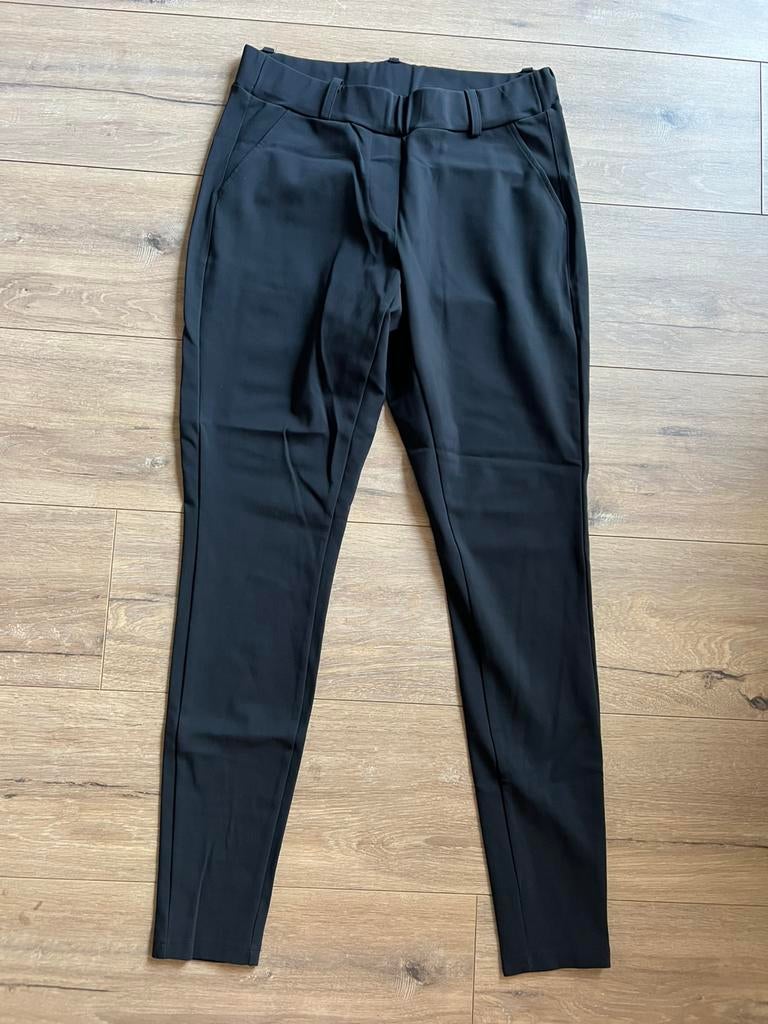 Studio anneloes flo bonded travelstof broek maat S super, Zwart, Ophalen of Verzenden, Zo goed als nieuw, Maat 36 (S)