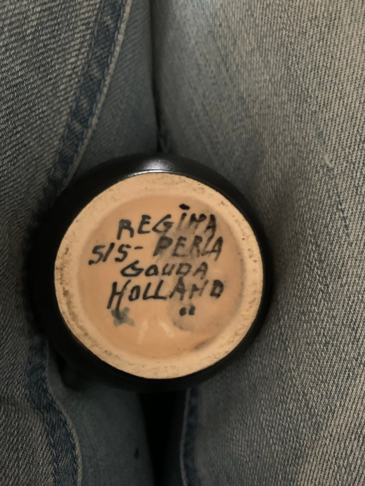Regina Perla Gouda Holland Miniatuur Kan, Antiek en Kunst, Ophalen