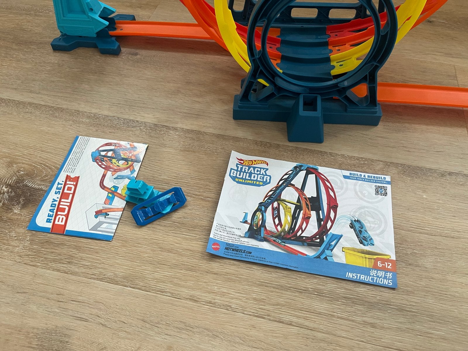 Hot Wheels Track Builder Unlimited Racebaan met Looping, Kinderen en Baby's, Speelgoed | Racebanen, Racebaan, Ophalen of Verzenden