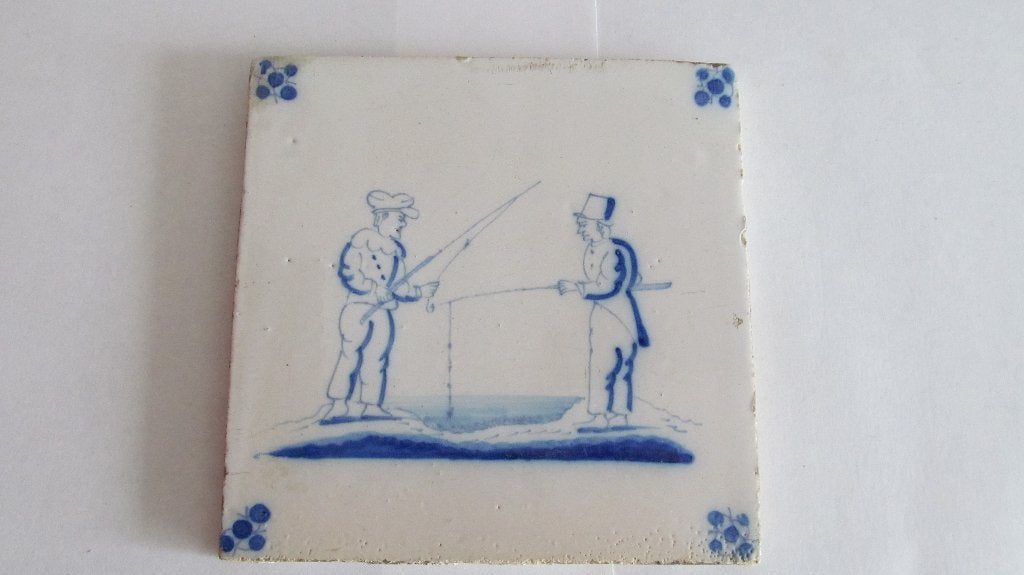 Antieke tegels, Ophalen
