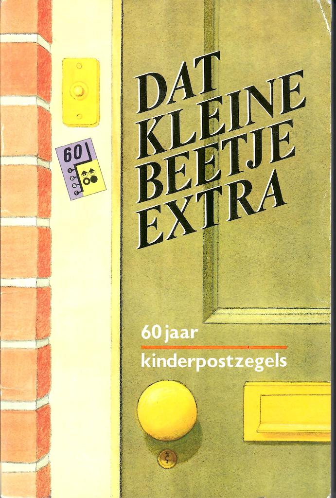 60 jaar kinderpostzegels Nederland, incl poster, Ophalen of Verzenden, Postfris