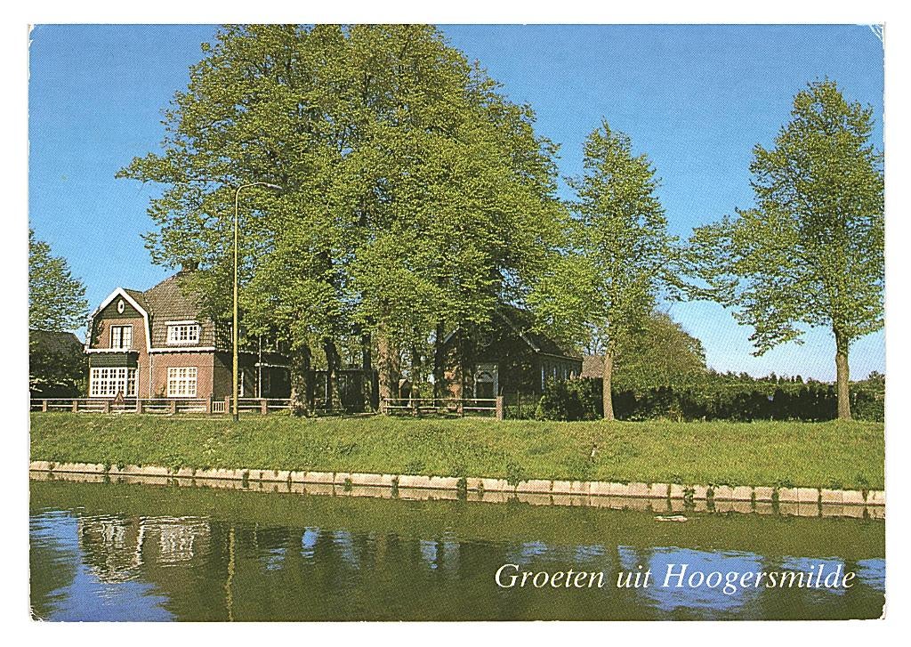 36319 Hoogersmilde Drenthe 80+ Gelopen met postzegel, Verzamelen, Ansichtkaarten | Nederland, Ophalen of Verzenden, 1980 tot heden