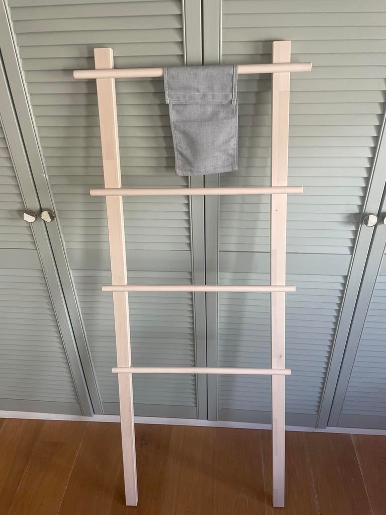 IKEA Vilto handdoekrek - Zo goed als nieuw, Ophalen of Verzenden, Zo goed als nieuw, Beige, Handdoekenrek