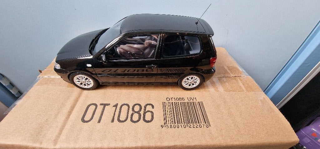Volkswagen Polo N GTI Black Magic LA7W 2001 OT1086, Hobby en Vrije tijd, Modelauto's | 1:18, Ophalen of Verzenden, Nieuw, Auto