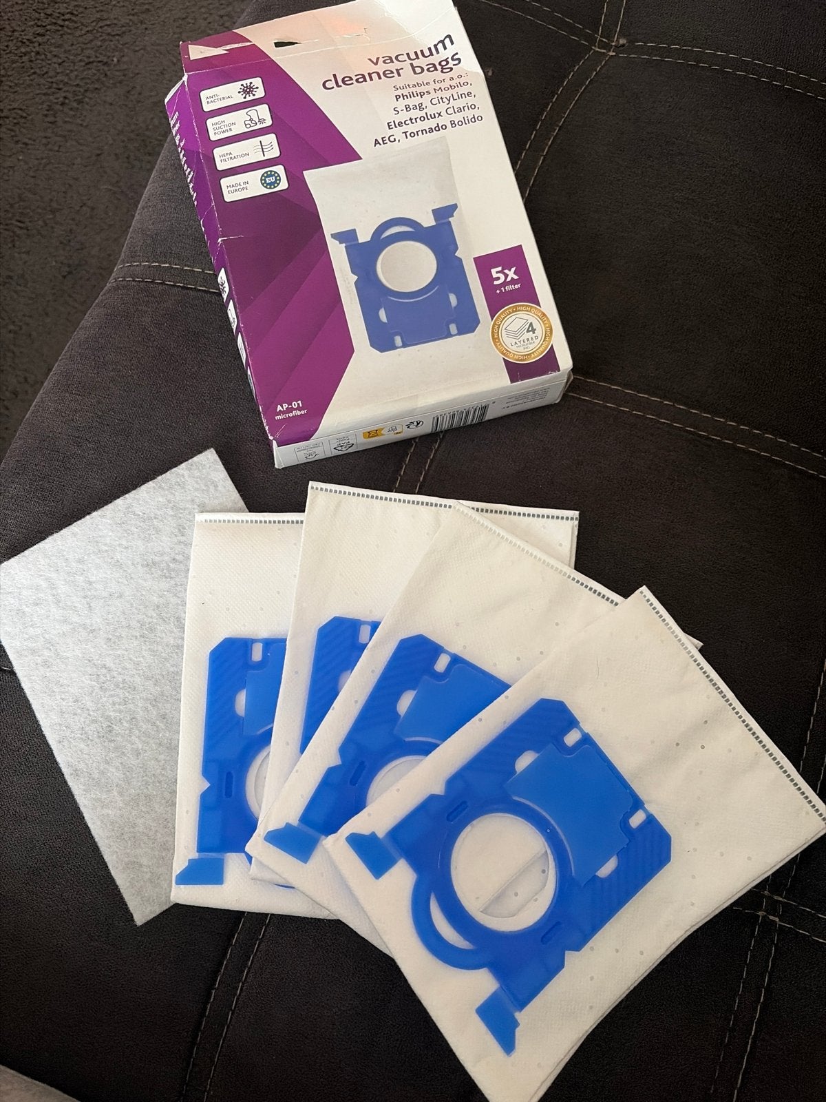 Stofzuigerzakken voor Philips, AEG, Electrolux, Tornado, Witgoed en Apparatuur, Stofzuigers, Stofzak, Nieuw, Ophalen of Verzenden