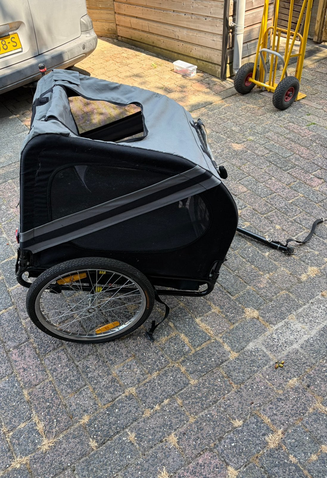 Hondenkar, Ophalen of Verzenden, Zo goed als nieuw, Hondenkar