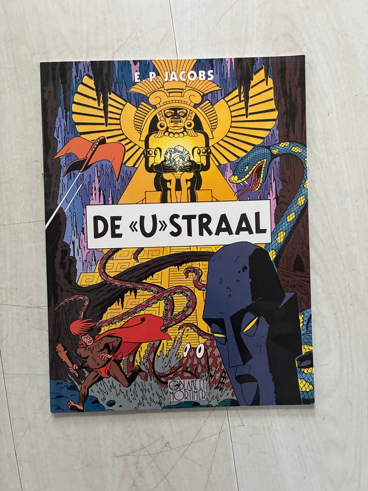 E.P. Jacobs – De “U” straal, Boeken, Eén stripboek, Ophalen of Verzenden, Zo goed als nieuw, Jacobs