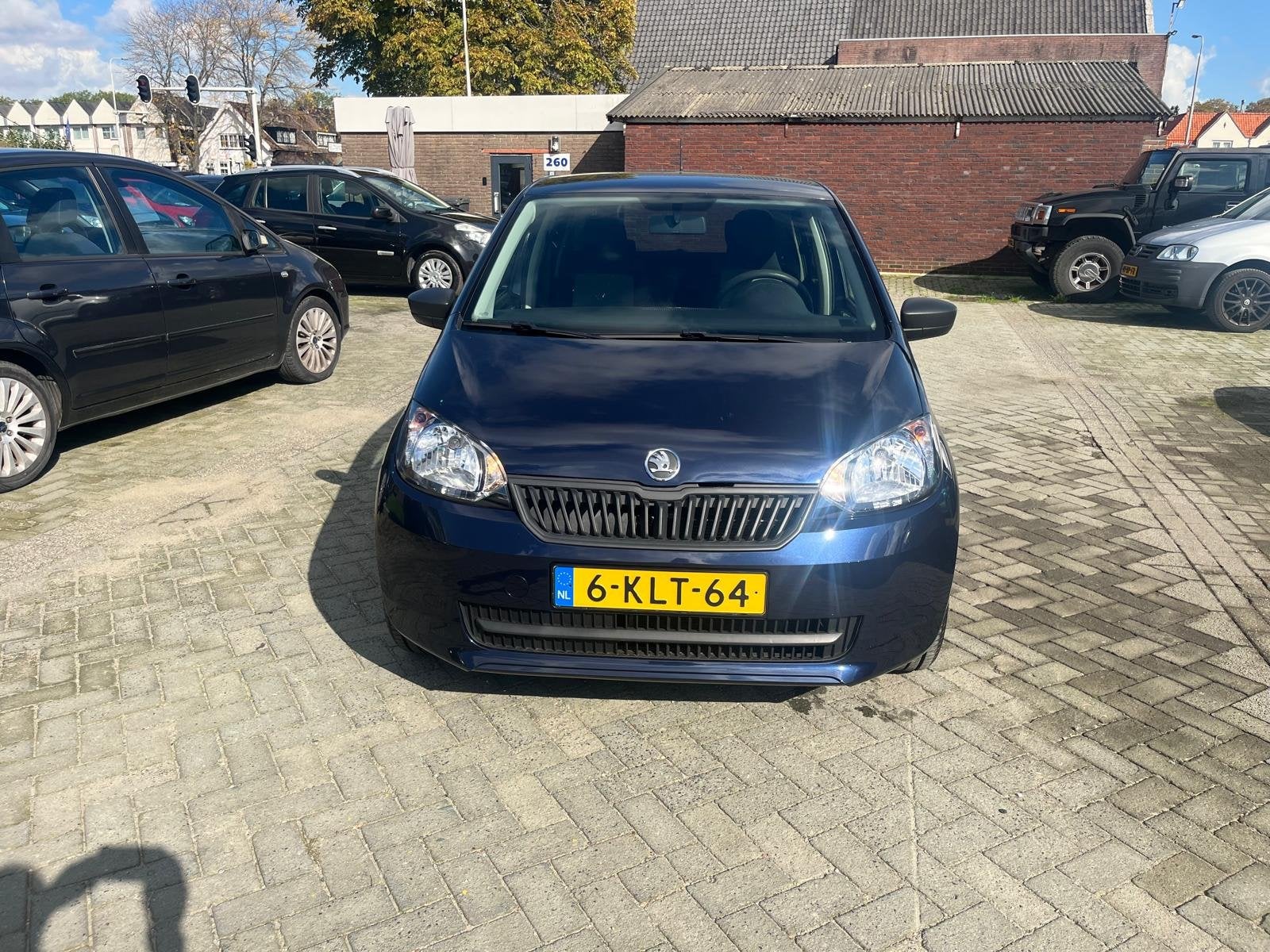 Skoda Citigo 1.0 Greentech Arctic airco cv elec ramen, Auto's, Voorwielaandrijving, Euro 5, Stof, Gebruikt