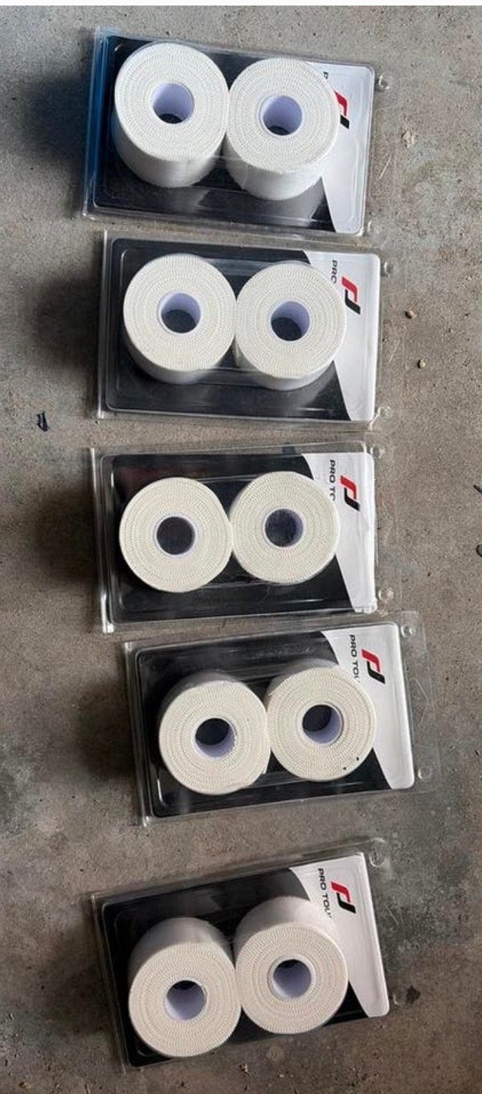 10 rollen Pro Touch Sport-Tape 3,8 cm x 2x13,7m, Sport en Fitness, Overige Sport en Fitness, Nieuw, Ophalen of Verzenden