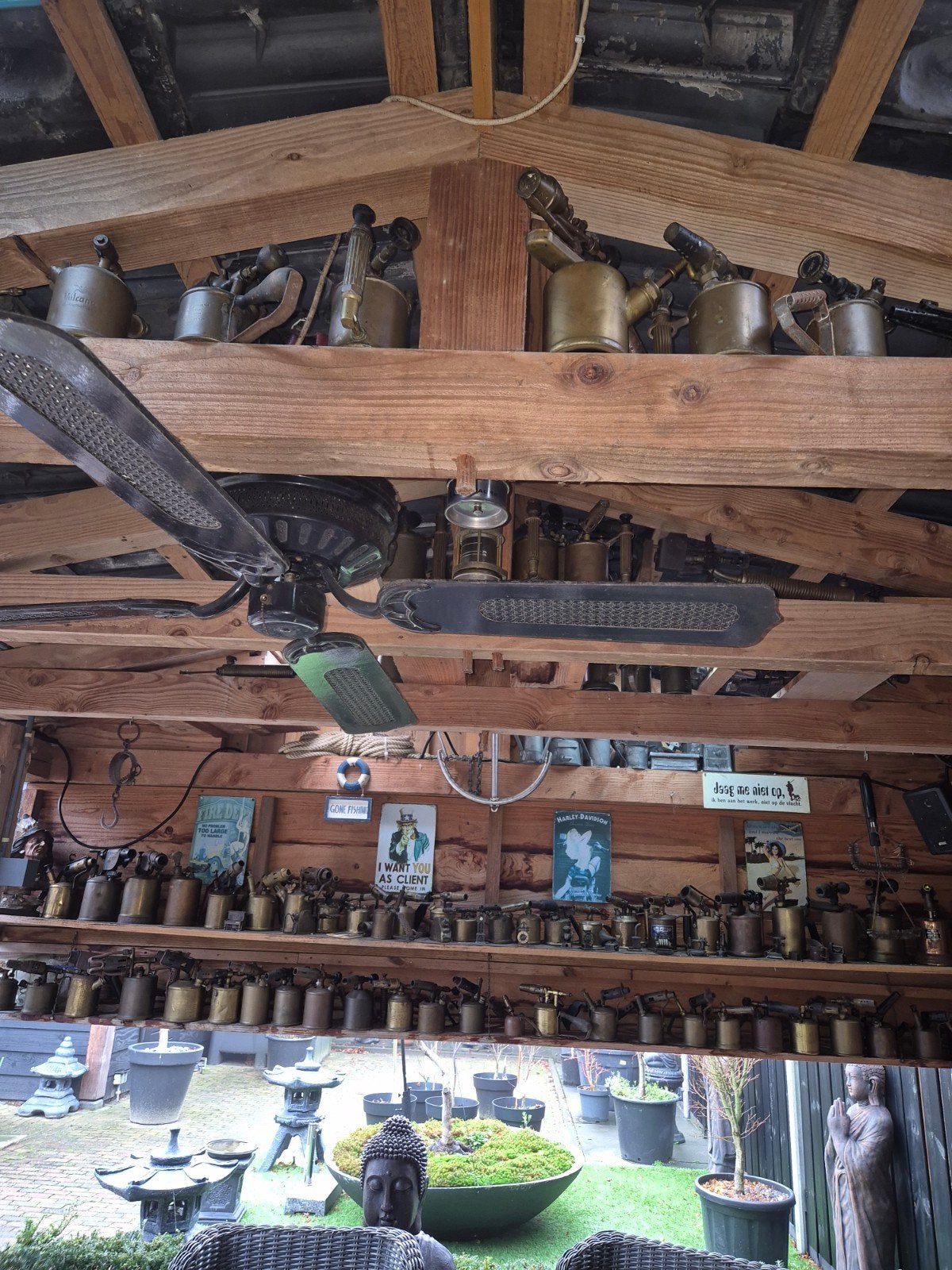 Hele oude brandertjes zo.n 300 st, Tuin en Terras, Tuinwanddecoratie, Ophalen, Gebruikt