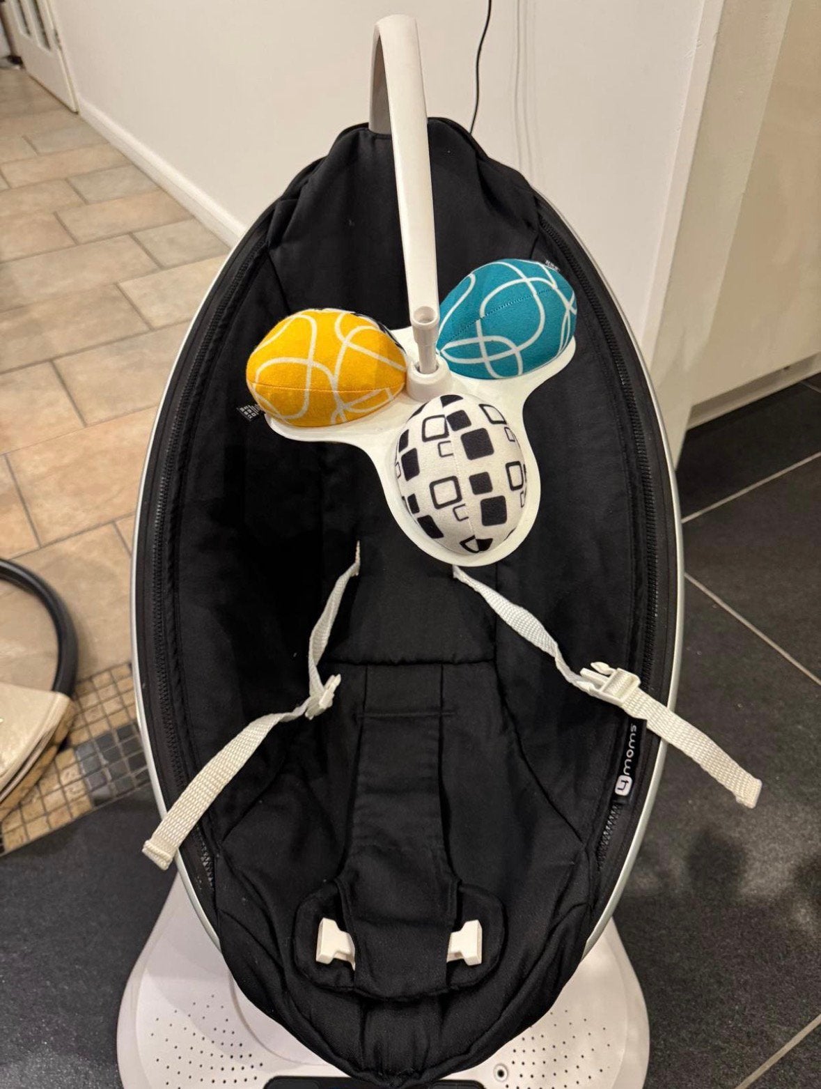 Mamaroo 4moms, Kinderen en Baby's, Wipstoeltjes, Ophalen, Zo goed als nieuw, Schommelstoel, Verstelbaar