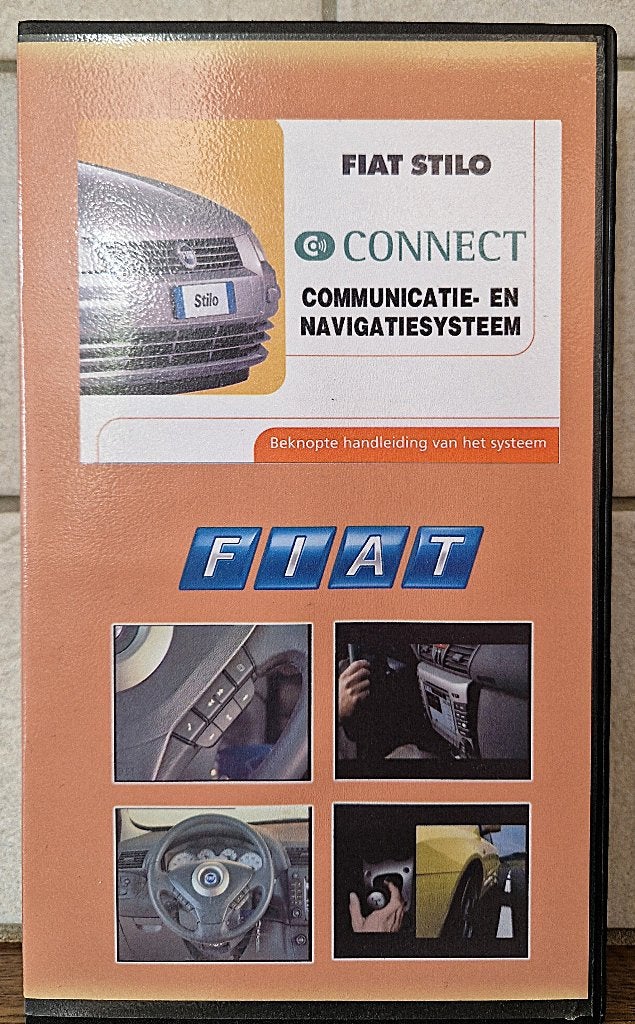 Fiat Stilo communicatie- en navigatiesysteem videoband, Ophalen of Verzenden, Gebruikt