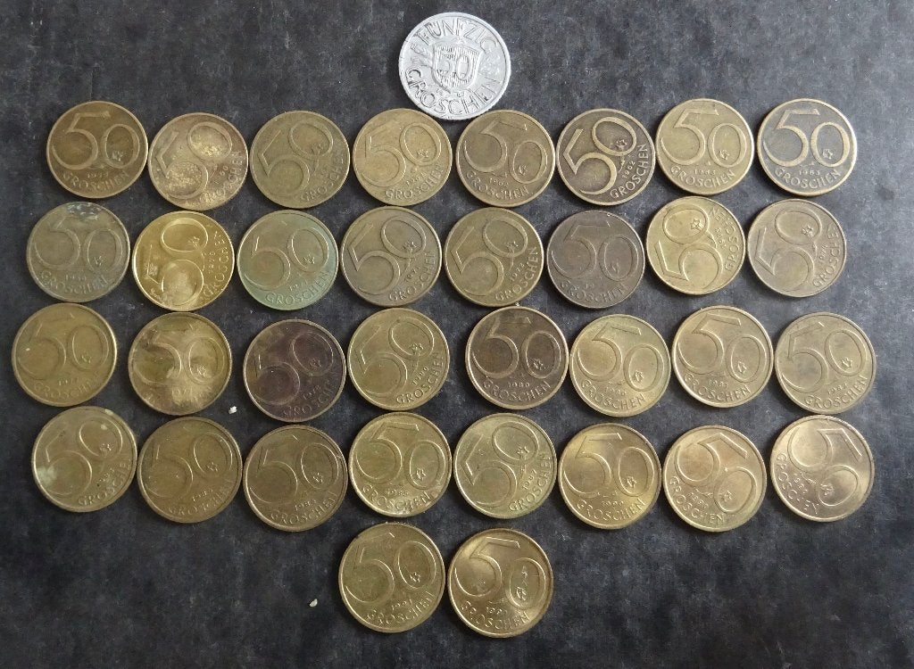 Munten Austria, Ophalen of Verzenden, Overige landen