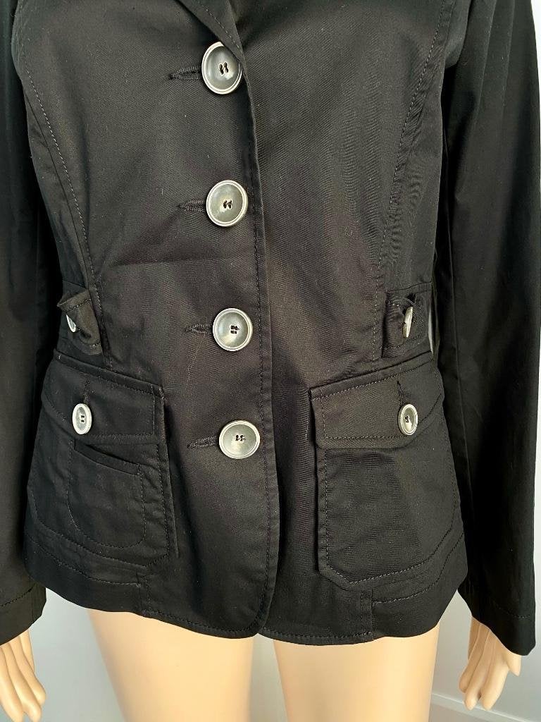 G160 Nieuw Gerard Darel maat 38=M jasje blazer colbert zwart, Maat 38/40 (M), Gerard Darel, Zwart, Nieuw