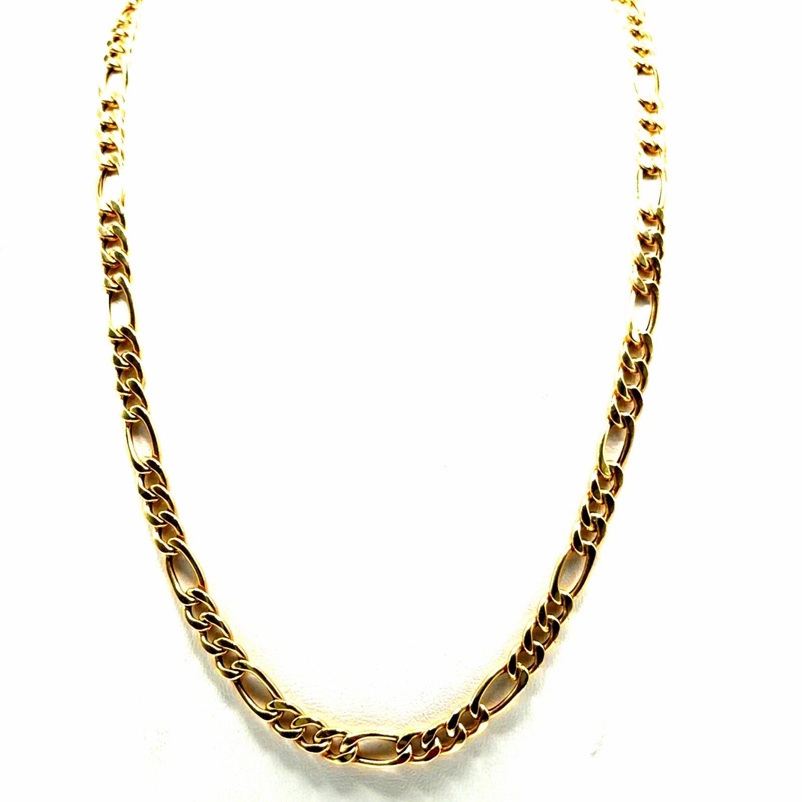 Gouden Figaro ketting 18K - 750, W, Ophalen of Verzenden, Zo goed als nieuw, W