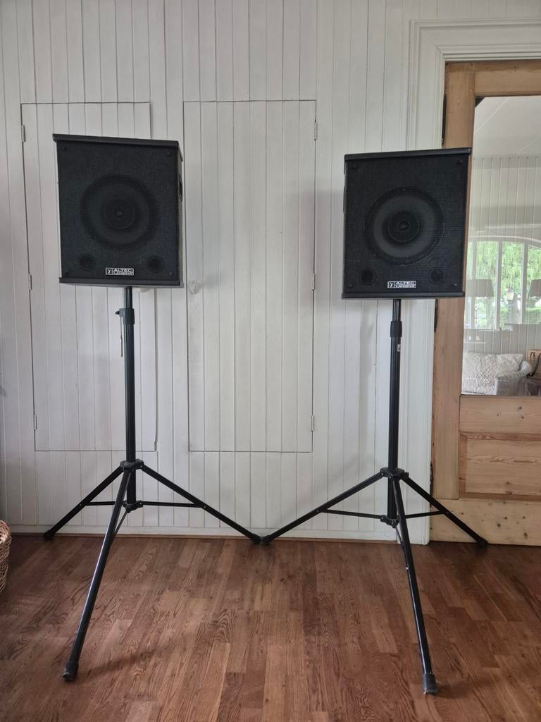 Altec Lansing PS-92 - PA audio set compleet, Audio, Tv en Foto, Luidsprekers, Gebruikt, 120 watt of meer, Front, Rear of Stereo speakers