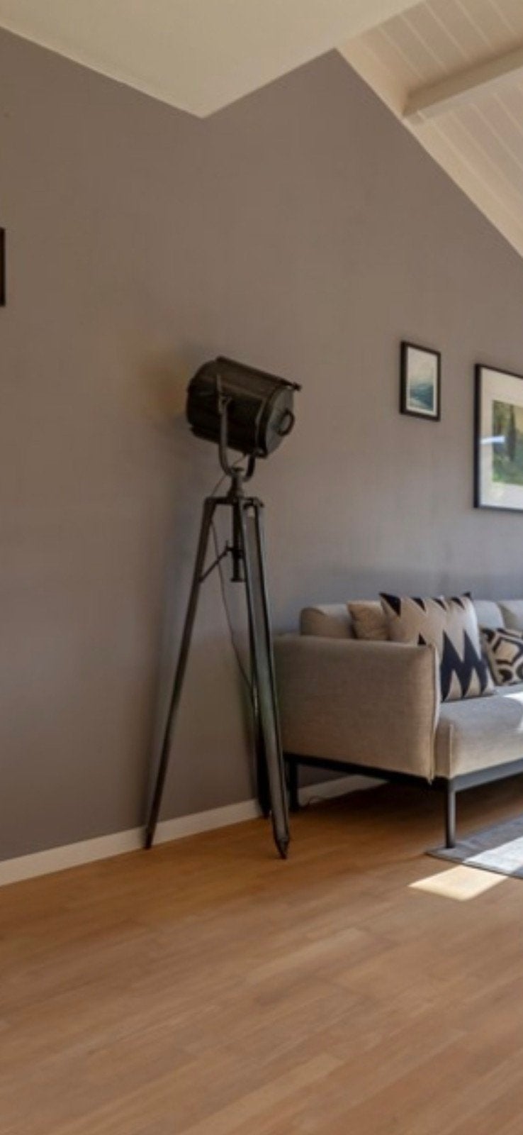 Robuuste Industriële Staanlamp - Studio Spotlight Stijl, Ophalen, Gebruikt, 150 tot 200 cm, Metaal