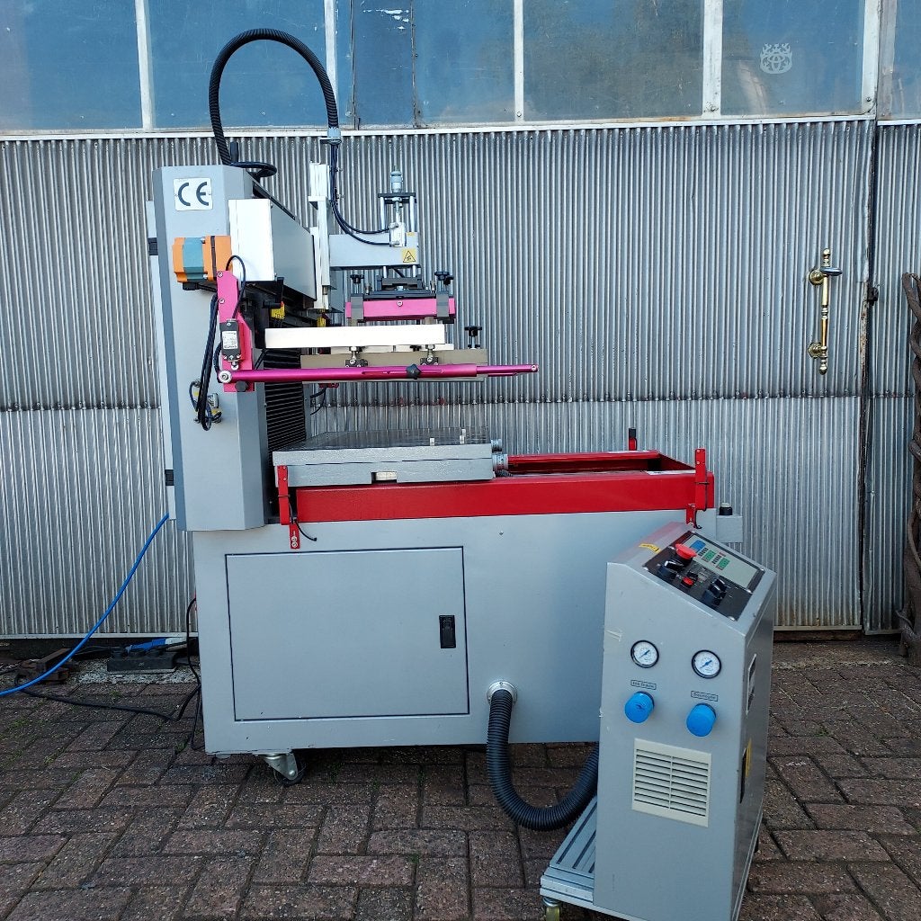 Zeefdruk semi-automatisch Silk screen printing machine, Hobby en Vrije tijd, Stempelen, Ophalen, Gebruikt, Overige typen