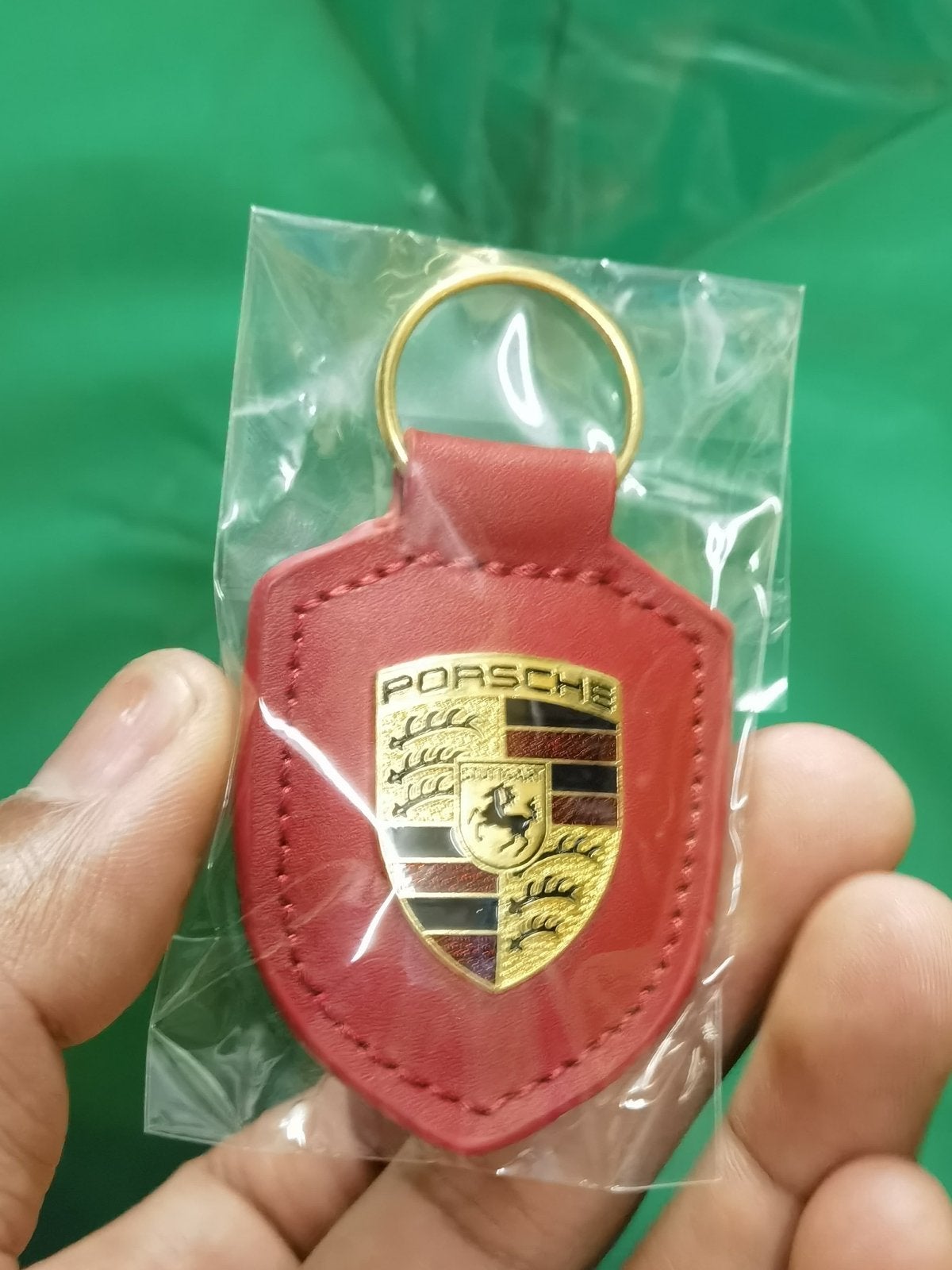 Porsche Sleutelhanger - Rood, Verzamelen, Sleutelhangers, Ophalen of Verzenden, Nieuw, Merk