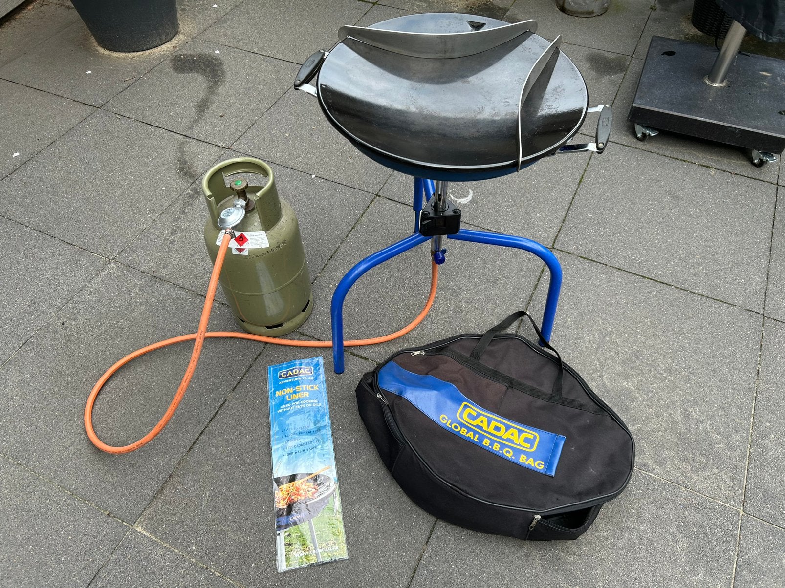 Cadac Skottelbraai, Ophalen, Gebruikt