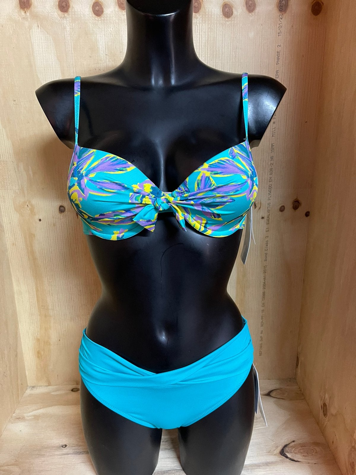 Rosa faia bikini maat 36c, Verzenden, Nieuw, Meerkleurig, Bikini