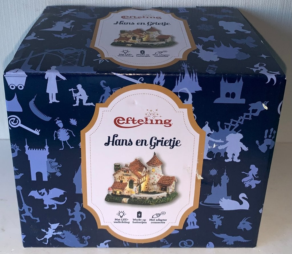 Efteling Miniatuur - Hans en Grietje [Nieuw], Ophalen of Verzenden, Nieuw, Beeldje of Poppetje